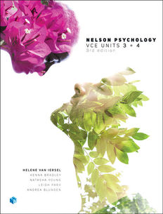 Nelson Psychology VCE Units 3 &amp; 4 Student Book with 4 Access Codes