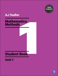 Sadler Maths Methods Unit 1 – Revised with 2 Access Codes
