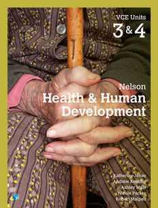 Nelson Health and Human Development VCE Units 3&amp;4 1e