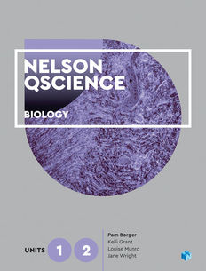 Nelson QScience Biology Units 1 &amp; 2 Student Book 1ed