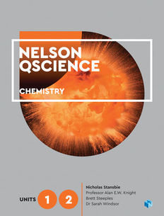 Nelson QScience Chemistry Units 1 &amp; 2 Student Book 1ed