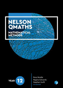 Nelson QMaths 12 Mathematical Methods