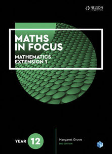 Maths in Focus 12 Mathematics Extension 1