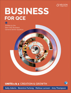 Business for the QCE Units 1 &amp; 2 1ed