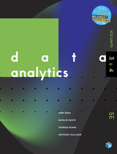 Data Analytics VCE U3&amp;4 5e