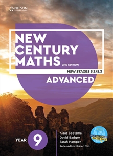 New Century Maths 9 Advanced Student Book 2e
